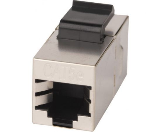 Проходной экранированный адаптер WRline WR-CA-KJ-8p8c-C5E-SH формата Keystone, RJ45-RJ45 (8p8c), категория 5е 505226 
