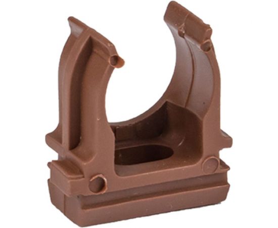 Крепеж-клипса EKF d20 мм, темное дерево, 10 шт. derj-z-20d 