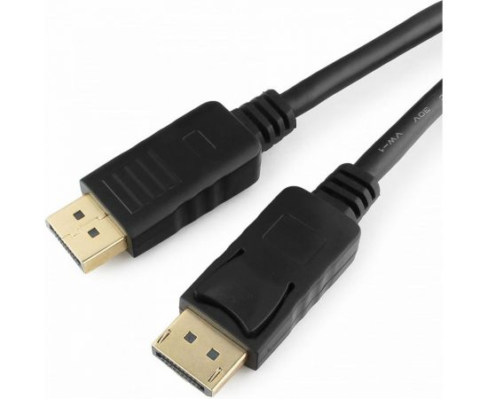 Кабель Cablexpert DisplayPort, 3м, 20M/20M, пакет, черный экран CC-DP-10 