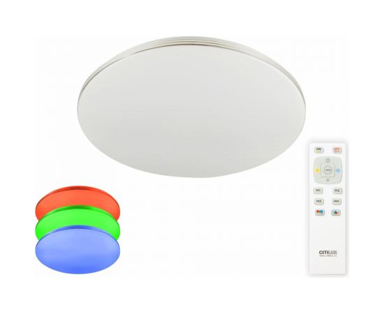 Светодиодная люстра с пультом Citilux Симпла RGB CL714330G 