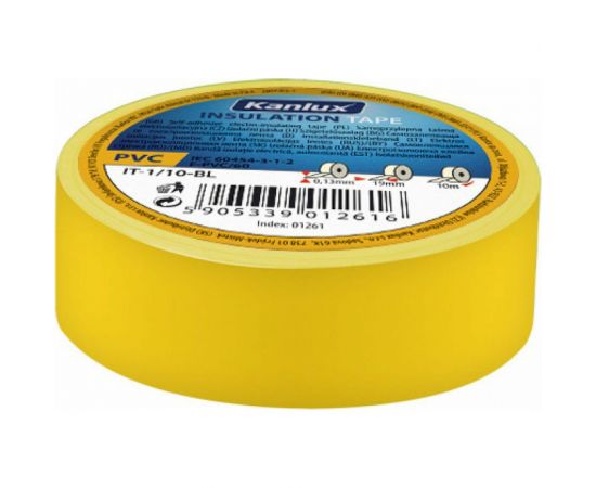 Изолента KANLUX IT-1/20-Y/ 1272 