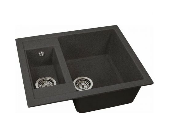 Кухонная мойка GreenStone GRS-21 цвет: черный GRS-21-308 