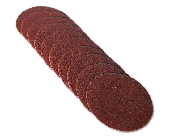 Круг абразивный под ""липучку"" 125 мм, P40 425-500 мкм, 10 шт. SANTOOL 060201-125-040 