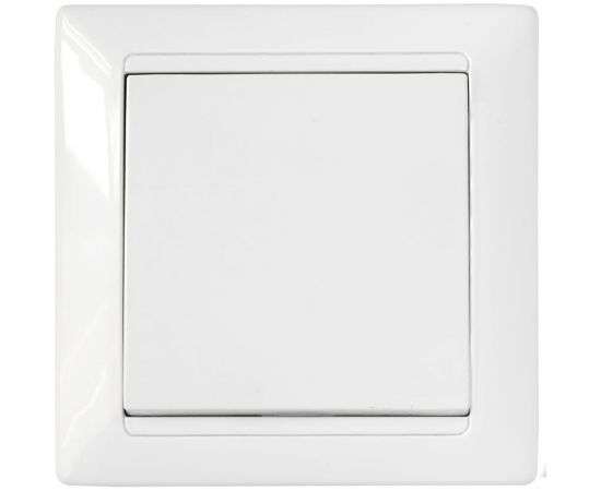 1-клавишный выключатель Bylectrica скрытой установки, серия СТИЛЬ, белый, С110-801 