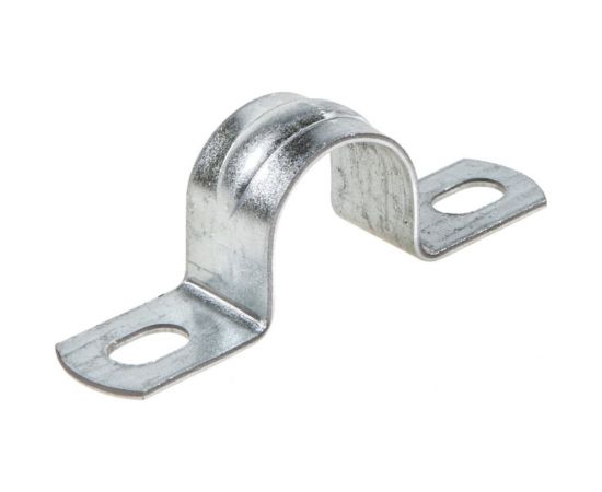 Металлическая двухлапковая скоба ТРИЗАМ 25-26 мм, 25 шт. TRZ0343 