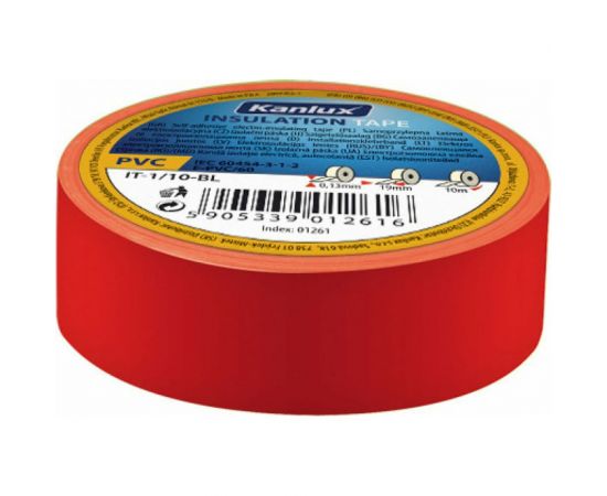 Изолента KANLUX IT-1/20-RE/ 1273 