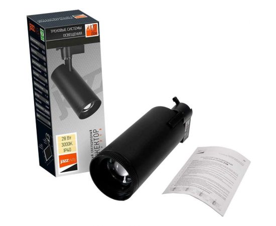 Светильник Jazzway PTR 0728 ZOOM 28w, 3000K, 15-60 BL, черный, IP40 5034358 – изображение 11