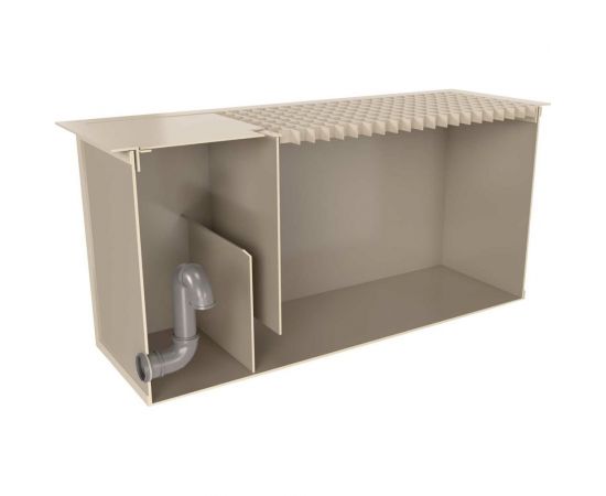 Пескоуловитель с трапом Экосети серия Клининг-СТ СПБ 100 СПБ100КСТ – изображение 2
