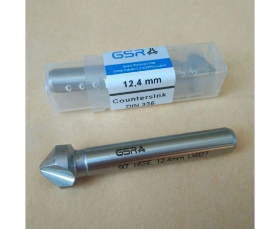 Зенковка CBN DIN335 C/90 HSSG 12.4 мм М6 GSR B04042124 – изображение 2