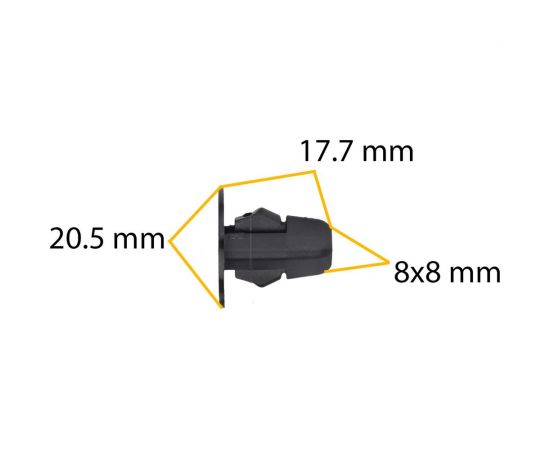 Автокрепеж для Lexus Toyota 10 шт 9018906013 КрепАвто 0135 – изображение 2