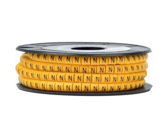 Кабельный маркер EKF 4,0 мм2, N, 500 шт, ЕС-2, PROxima plc-KM-4-N – изображение 2