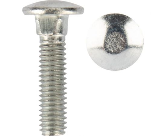 Мебельный болт KRANZ DIN 603, 6x25, 50 шт. KR-01-3511-008 – изображение 2