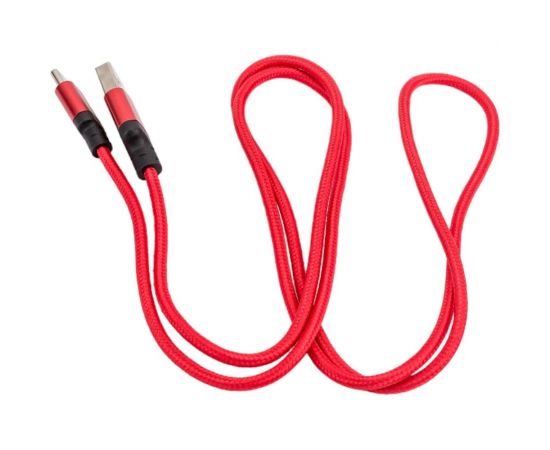 Кабель USB 2.0 Hoco X14, AM/Type-C M, черно-красный, 1м 6957531062875 – изображение 2