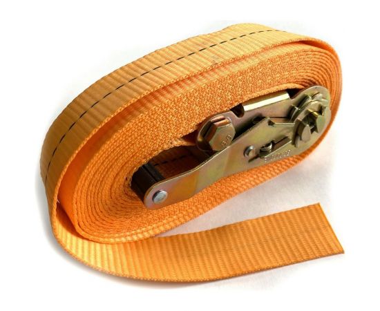 Кольцевой ремень с храповиком для крепления груза ТамбовТехСнаб 1.6/3 т, 1 м, 35 мм 7930105413364 – изображение 3