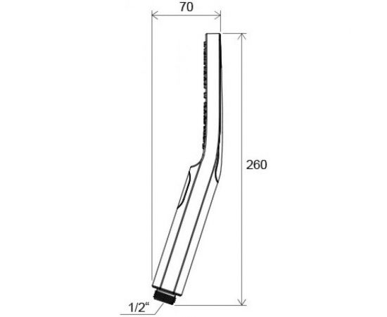 Душевая насадка 3-хрежимная 120 мм Ravak 956.00, X07P233 00000041056 – изображение 3