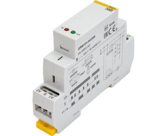 Импульсное реле IEK ORM 1 контакт, 230 В AC ORM-01-AC230 – изображение 3