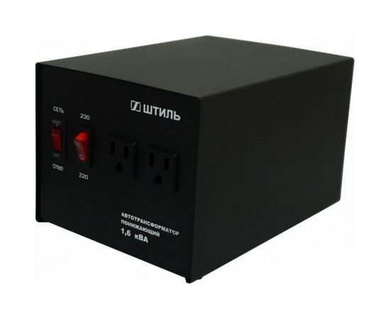 Автотрансформатор Штиль 1,6 кВА, в черном корпусе АТ 230-220/СТО-1,6-50 ч/к – изображение 3