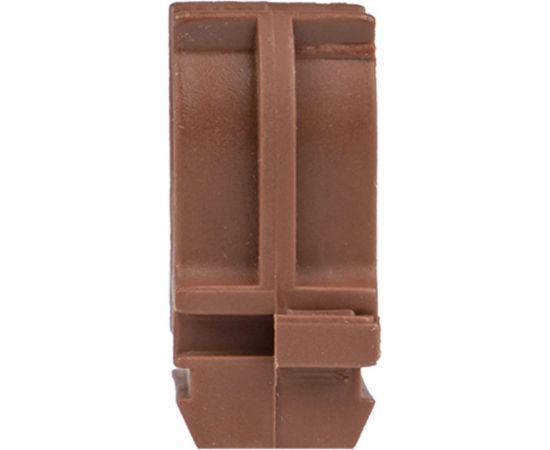 Крепеж-клипса EKF d20 мм, темное дерево, 10 шт. derj-z-20d – изображение 4