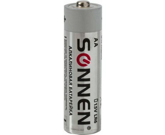 Батарейки SONNEN комплект 24 шт, Alkaline, АА LR6,15А, алкалиновые, пальчиковые, короб, 455095 – изображение 5
