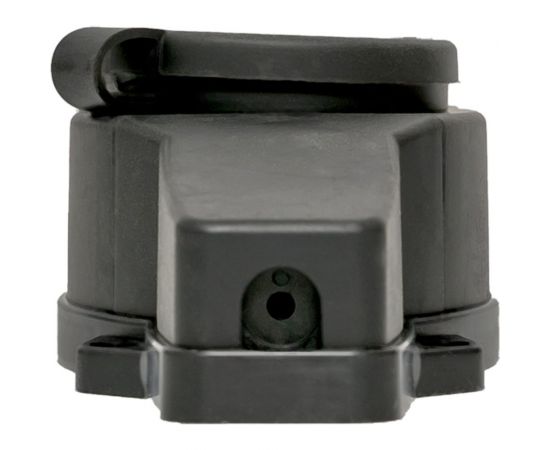 Четырехместная каучуковая розетка с защитными крышками EKF 230В 2P+PE 16A IP44 RPS-020-16-230-44 – изображение 5