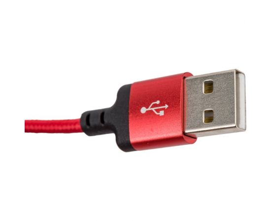 Кабель USB 2.0 Hoco X14, AM/Type-C M, черно-красный, 1м 6957531062875 – изображение 5