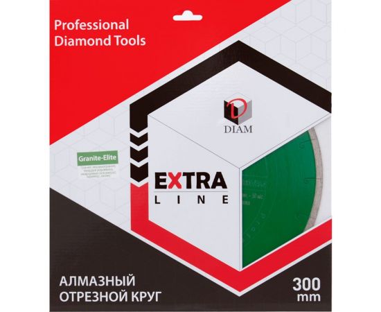 Круг алмазный отрезной 1A1R GRANITE-ELITE (300x60/25.4 мм; 2x7.5 мм) Diam 000414 – изображение 5