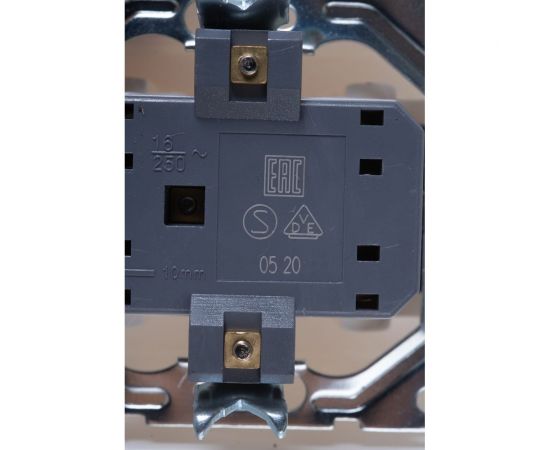 Двойная прямая розетка LK Studio с з/к, со шторками, белый 863704-1 – изображение 5