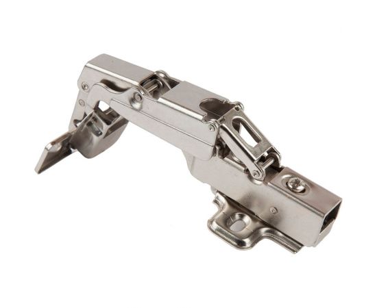 Петля Lemax PROF clip-on, с доводчиком, 165 градусов накладная, никель M402-Full 