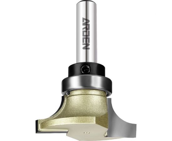 Фреза фигурная молдинговая (R 9.5 мм, 38x14.5 мм, хвостовик 8 мм) ARDEN 365831A 