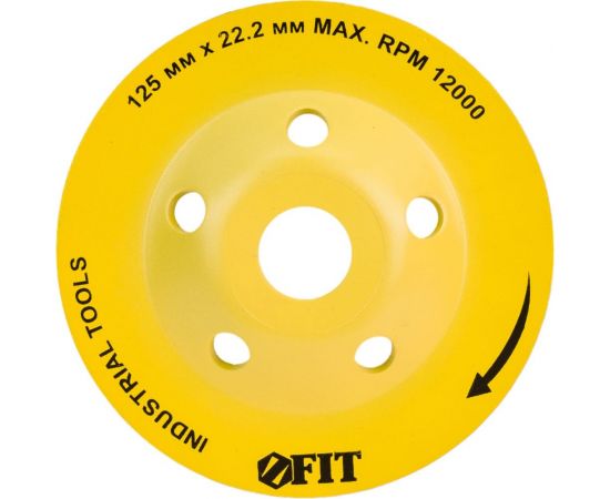Диск алмазный шлифовальный (125х22.2 мм) FIT 39522 