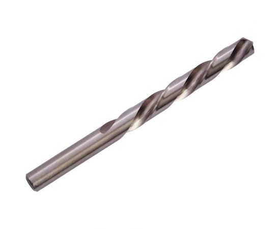 Сверло по металлу короткое левое с вышлифованным профилем (9.9x43x89 мм; ц/х; Р6АМ5) CNIC 59370 