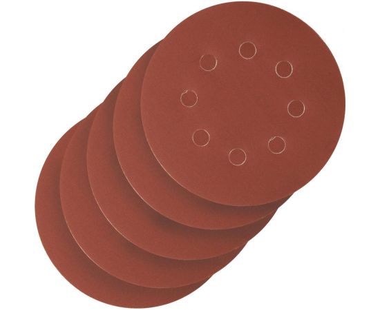 Круг абразивный перфорированный на ворсовой подложке под липучку 5 шт, 125 мм, P500 СИБРТЕХ 738157 