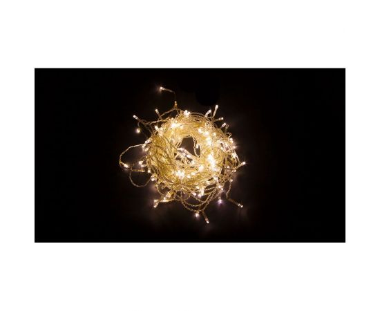 Гирлянда FERON 230V 240 LED 2700K, эффект стробов, длина 5,3м, IP44, шнур 3м , CL23 32351 