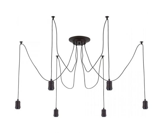 Люстра Citilux Эдисон паук венге CL451062 