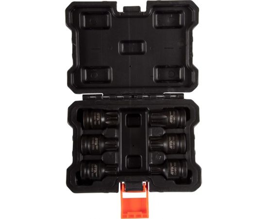 Набор ударных торцевых насадок (1/2"" DR, TORX Т55-Т100 мм, L = 44 мм, 6 предметов) AFFIX AF00742006C 