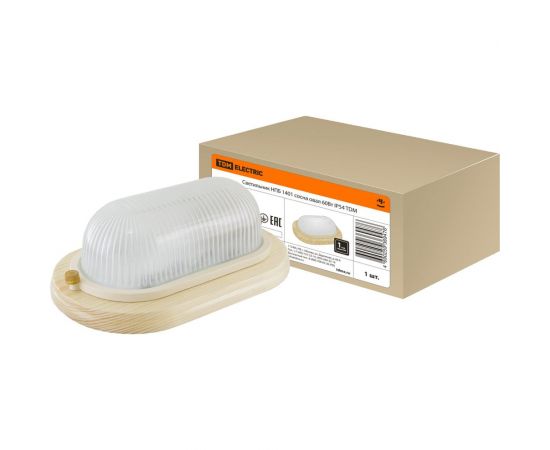 Светильник TDM НПБ1401 сосна овал 60Вт IP54 SQ0303-0434 