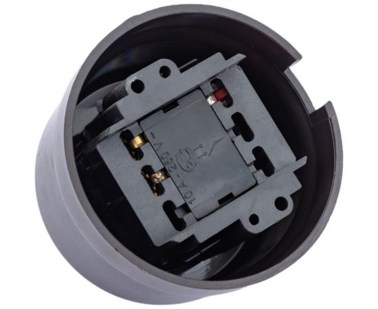 Переключатель BIRONI Пластик Коричневый 1-клавишный B1-201-22 