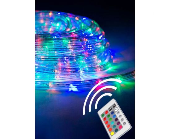 Влагозащитная гирлянда КОСМОС Дюралайт 10м (нить в трубе 0,8мм) + 30 клипс, KOC_GIR-U101 