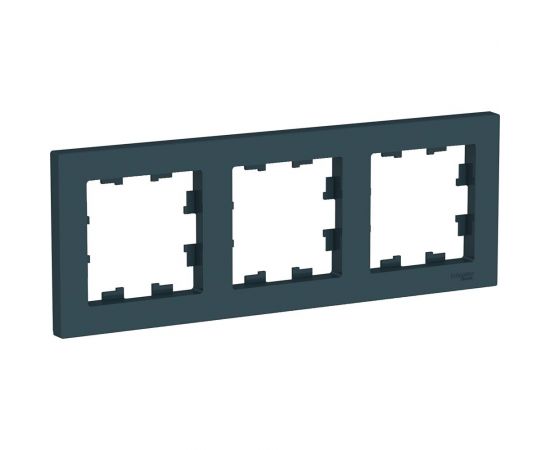 3-ая рамка Schneider Electric AtlasDesign Изумруд, универсальная SE ATN000803 