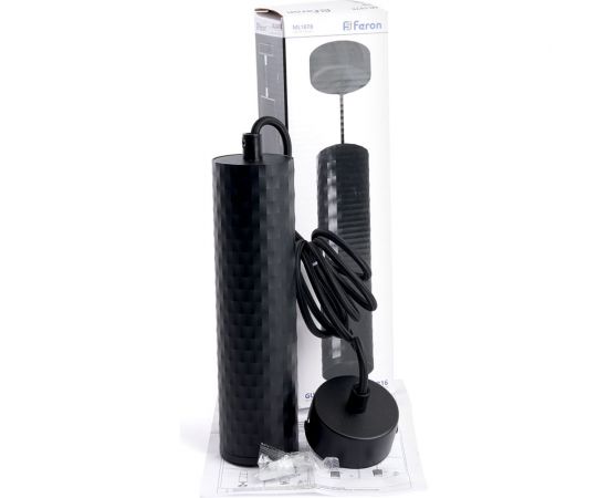 Потолочный светильник FERON ml1878 на подвесе, mr16, 35w, 230v, черный 55x200, 48655 – изображение 18