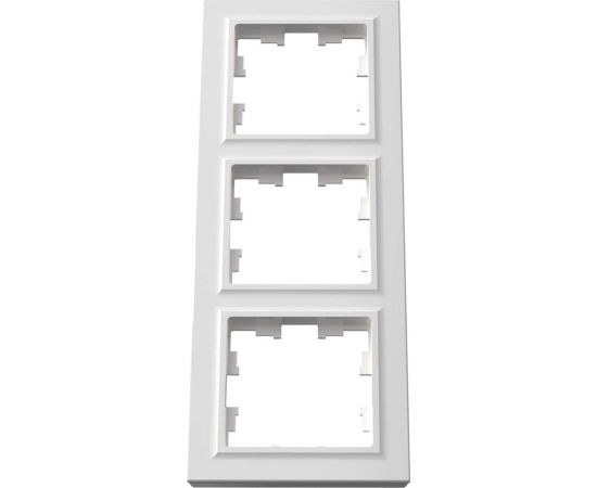 3-местная рамка IEK Brite ру-3-брб белый BR-M32-K01 – изображение 2