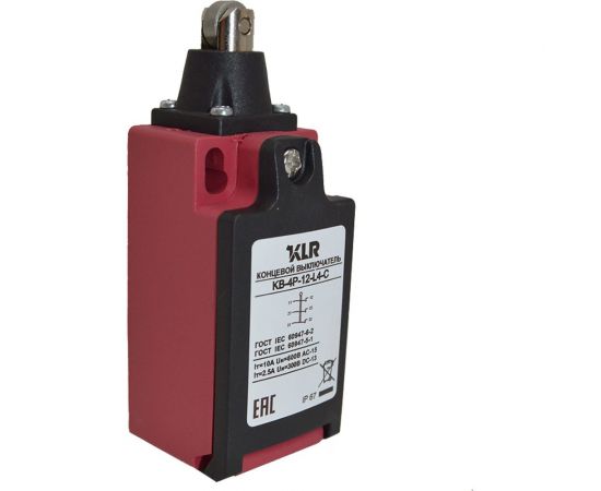Концевой/путевой выключатель KLR KB-4P-12-L4-C 3NC Slow Action/10A/600VAC/Ввод М20/8800007 – изображение 2