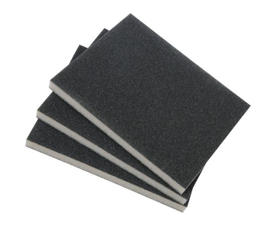 Губка шлифовальная 125х100х10 мм, крупнозернистая kwb 89030 – изображение 2