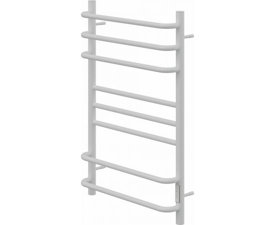 Электрический полотенцесушитель Point Сатурн П8 500x800 диммер справа, белый PN90858W – изображение 2