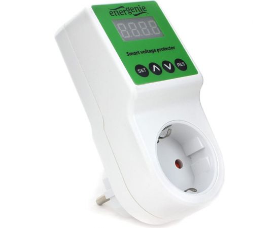 Реле напряжения Energenie с дисплеем 16A, белое EHB8-2 – изображение 2