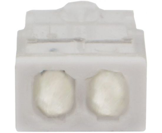 2-проводная экспресс-клемма REXANT с пастой СМК 2273-242 0,5-2,5 мм2 прозрачная 100 шт 07-3216 – изображение 3