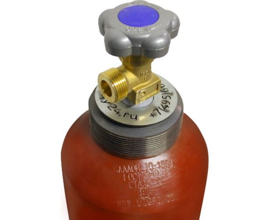Баллон для гелия (10 л; 150 атм; вентиль сальниковый Cavagna) Ярко Вверх 8555370 – изображение 3