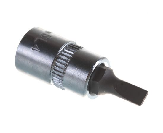 Головка-бита шлицевая 4.0х0.8 мм, 1/4"" сатиновая AIST 240140S 00-00008983 – изображение 3