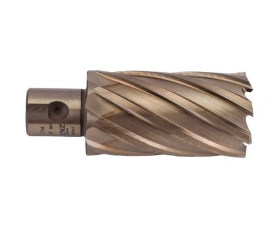 Сверло корончатое (34х55 мм; Weldon 19) LENZ LZHM-034 – изображение 3