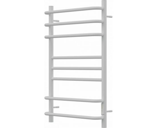 Электрический полотенцесушитель Point Сатурн П8 500x800 диммер справа, белый PN90858W – изображение 3